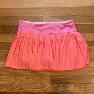 Coral Lululemon Skort
